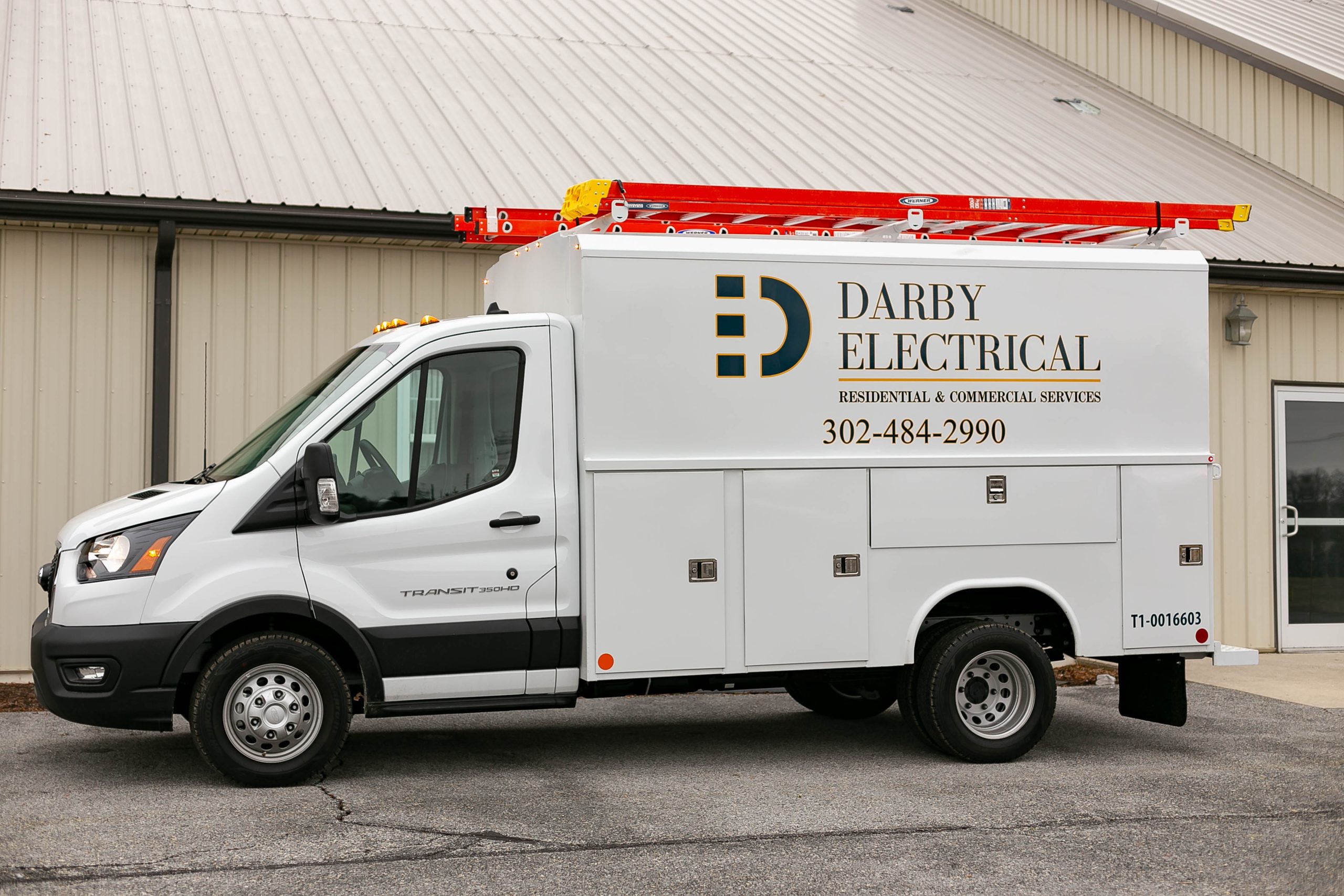 Darby Electrical service truck